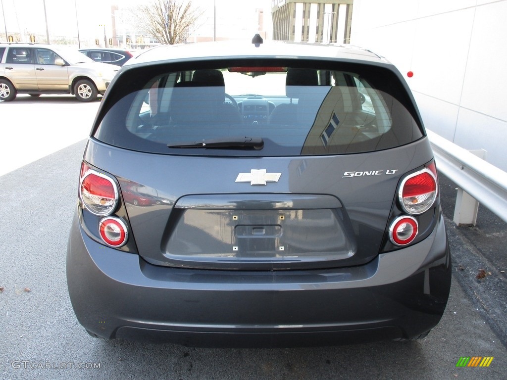 2013 Sonic LT Hatch - Cyber Gray Metallic / Dark Pewter/Dark Titanium photo #4