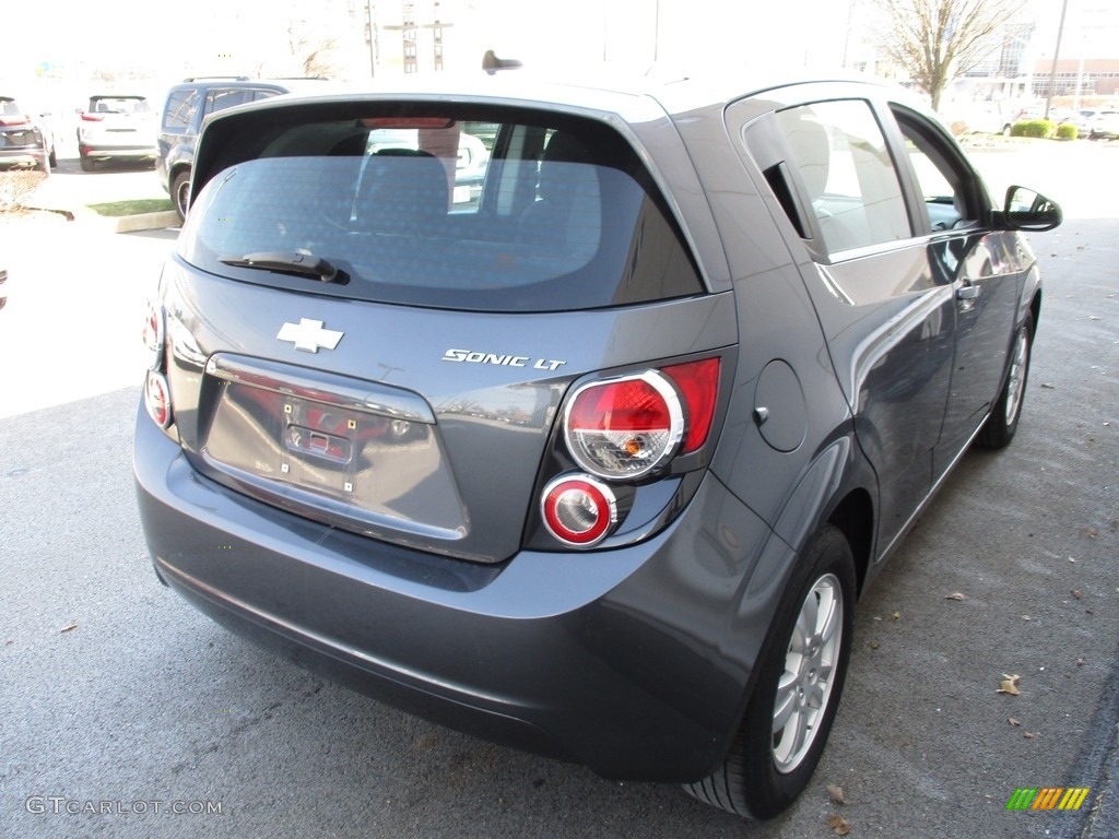2013 Sonic LT Hatch - Cyber Gray Metallic / Dark Pewter/Dark Titanium photo #5