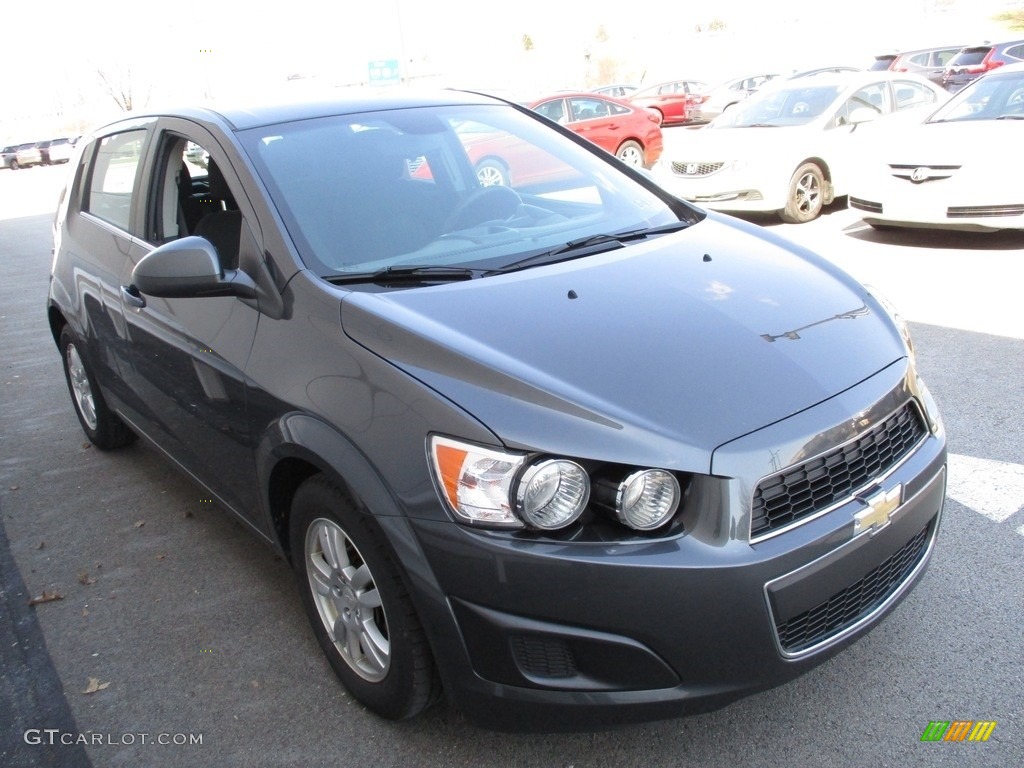 2013 Sonic LT Hatch - Cyber Gray Metallic / Dark Pewter/Dark Titanium photo #7