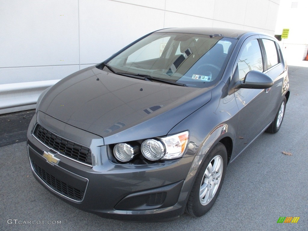 2013 Sonic LT Hatch - Cyber Gray Metallic / Dark Pewter/Dark Titanium photo #9