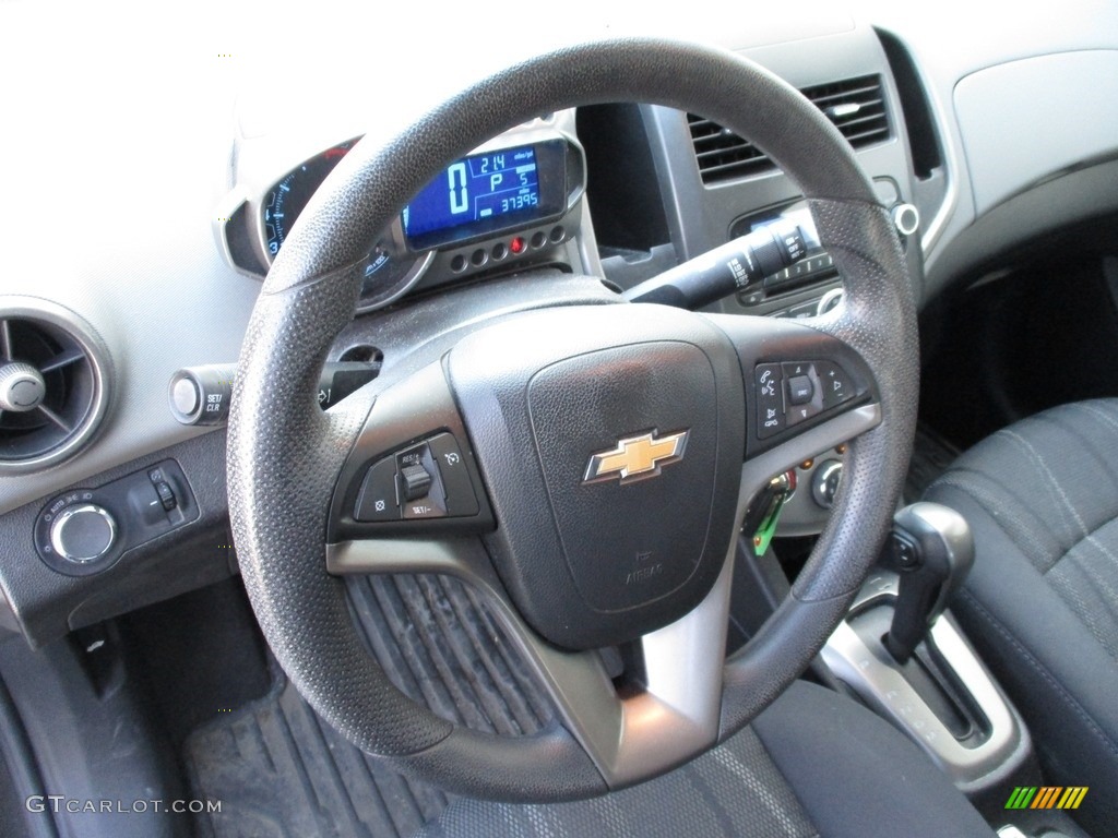 2013 Sonic LT Hatch - Cyber Gray Metallic / Dark Pewter/Dark Titanium photo #13