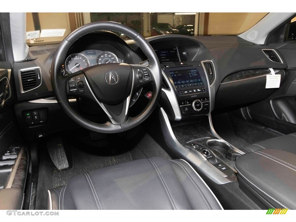 2018 TLX V6 Technology Sedan - Bellanova White Pearl / Ebony photo #16