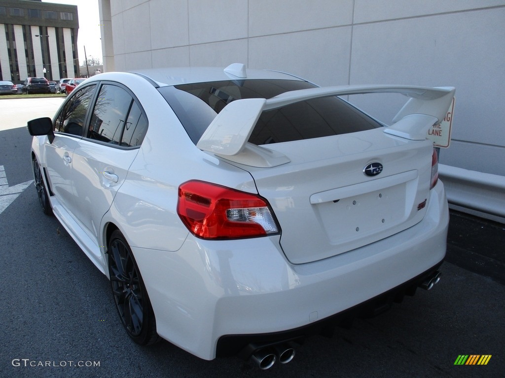 Crystal White Pearl 2018 Subaru WRX STI Exterior Photo #126594950