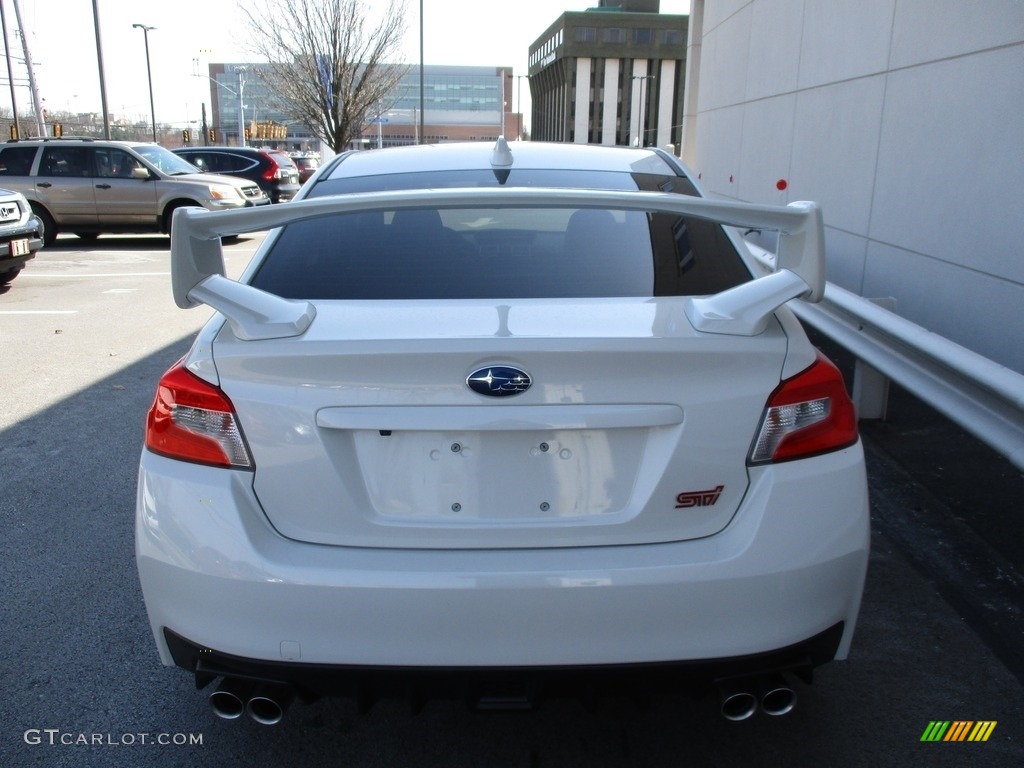 Crystal White Pearl 2018 Subaru WRX STI Exterior Photo #126594974