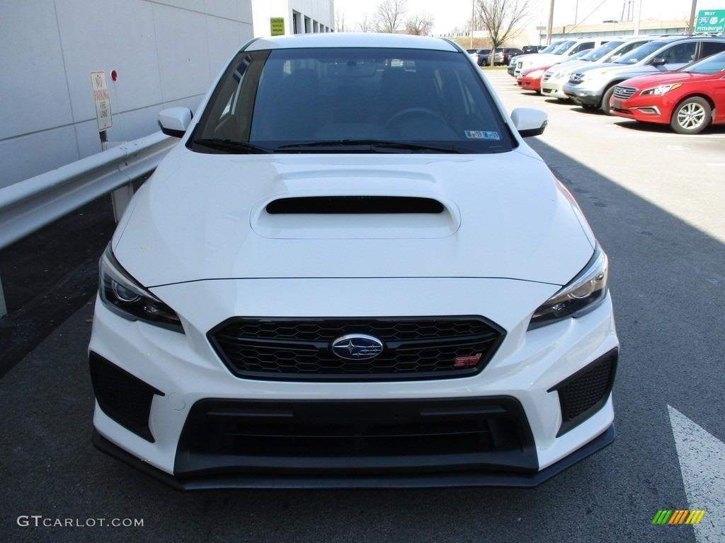 Crystal White Pearl 2018 Subaru WRX STI Exterior Photo #126595074