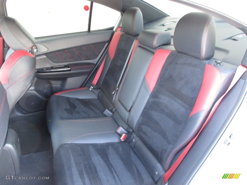 Carbon Black Interior 2018 Subaru WRX STI Photo #126595169