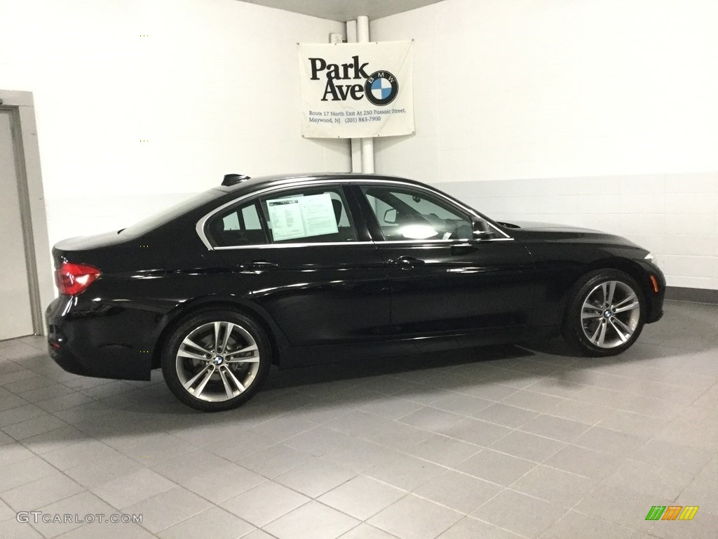2018 3 Series 330i xDrive Sedan - Jet Black / Black photo #7