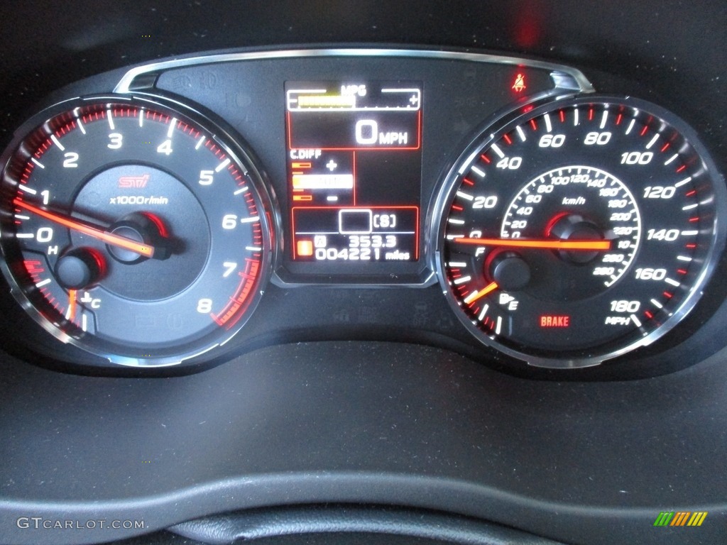 2018 Subaru WRX STI Gauges Photo #126595377