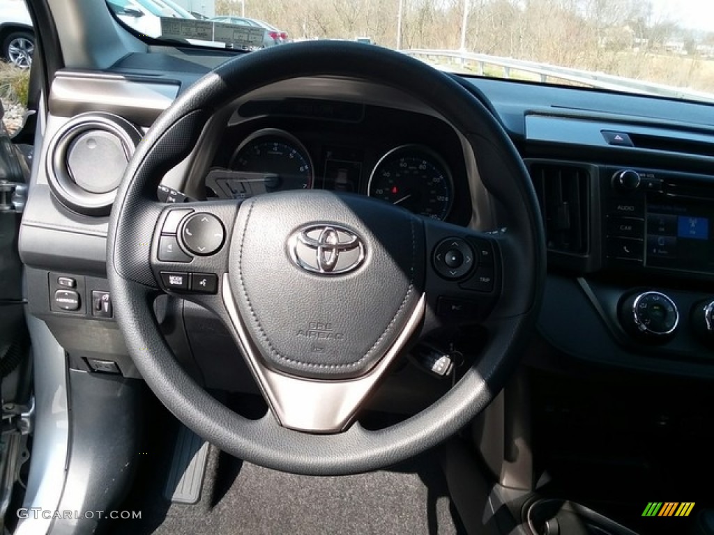 2018 RAV4 LE - Silver Sky Metallic / Black photo #10