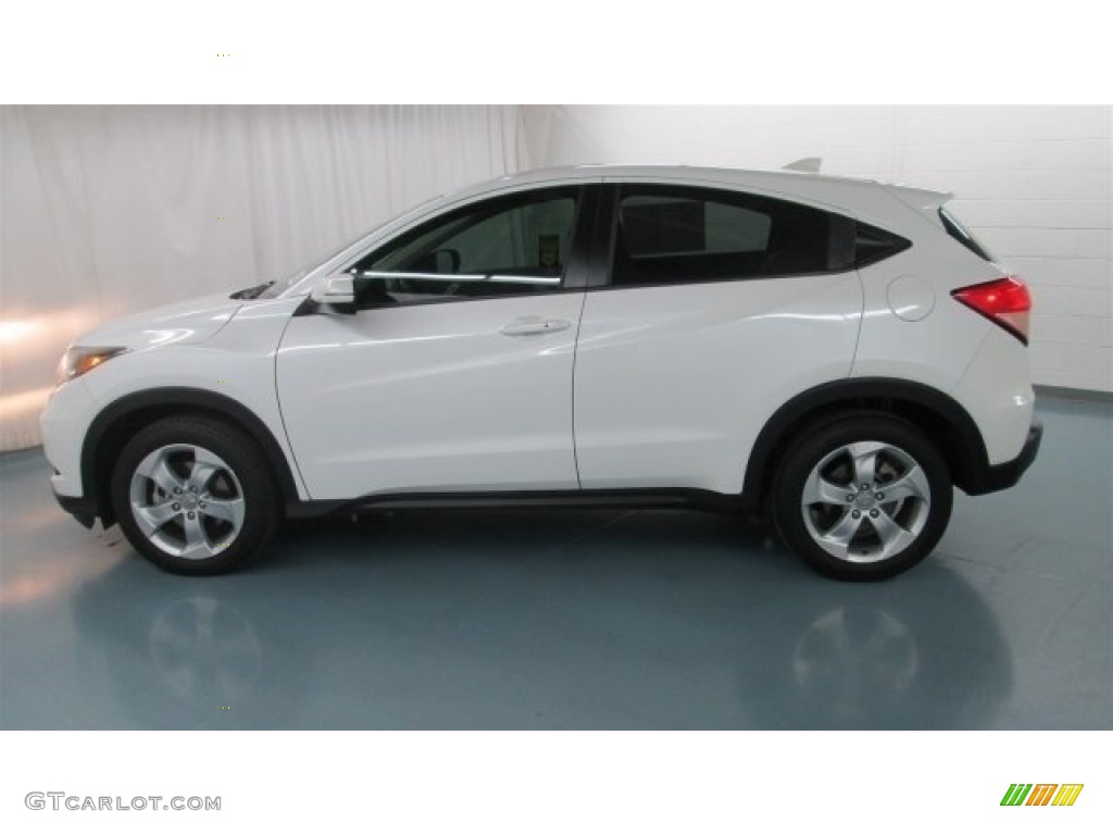 2016 HR-V EX - White Orchid Pearl / Gray photo #4
