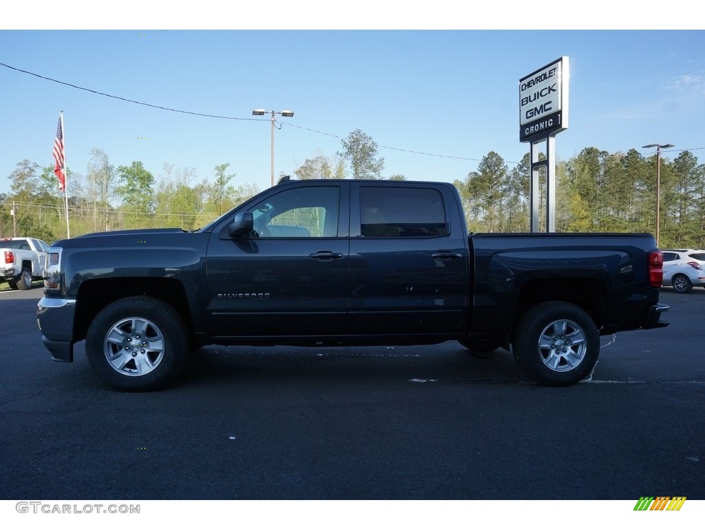 2018 Silverado 1500 LT Crew Cab - Graphite Metallic / Jet Black photo #4