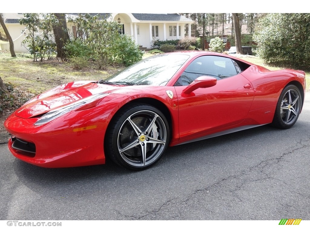 Rosso Corsa 2013 Ferrari 458 Italia Exterior Photo #126597773