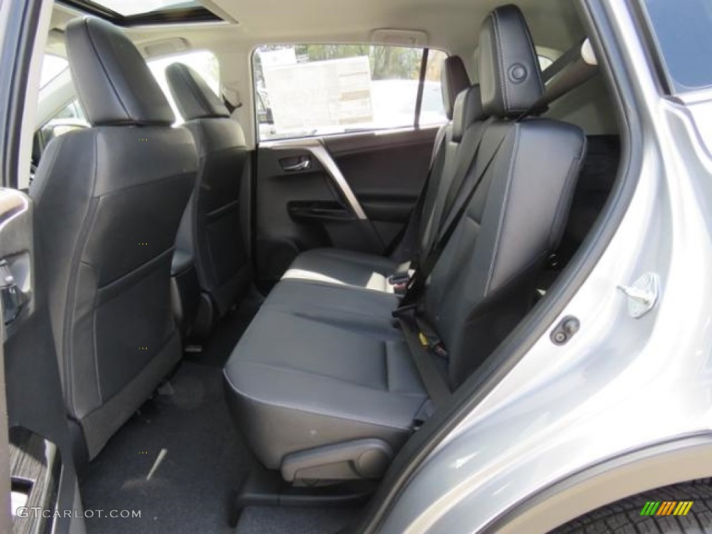 Black Interior 2018 Toyota RAV4 Limited Photo #126599132