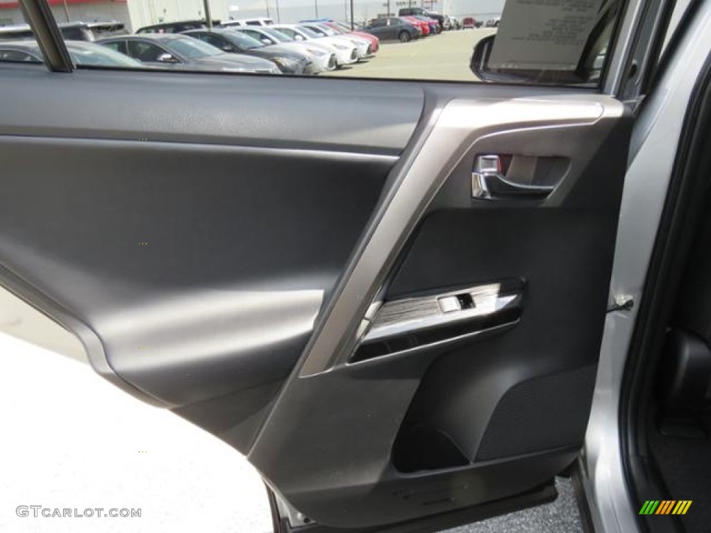 2018 Toyota RAV4 Limited Black Door Panel Photo #126599156