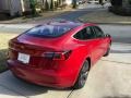 2018 Red Multi-Coat Tesla Model 3 Long Range  photo #34