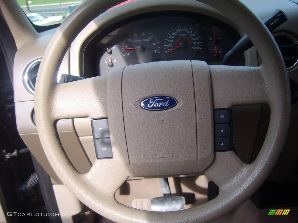 2006 F150 XLT SuperCab - Black / Tan photo #16