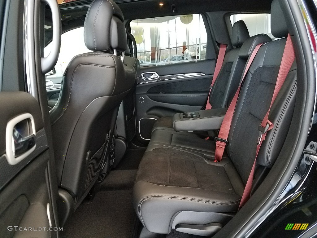 Black Interior 2018 Jeep Grand Cherokee Trackhawk 4x4 Photo #126600839