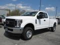 Oxford White - F250 Super Duty XLT SuperCab 4x4 Photo No. 7