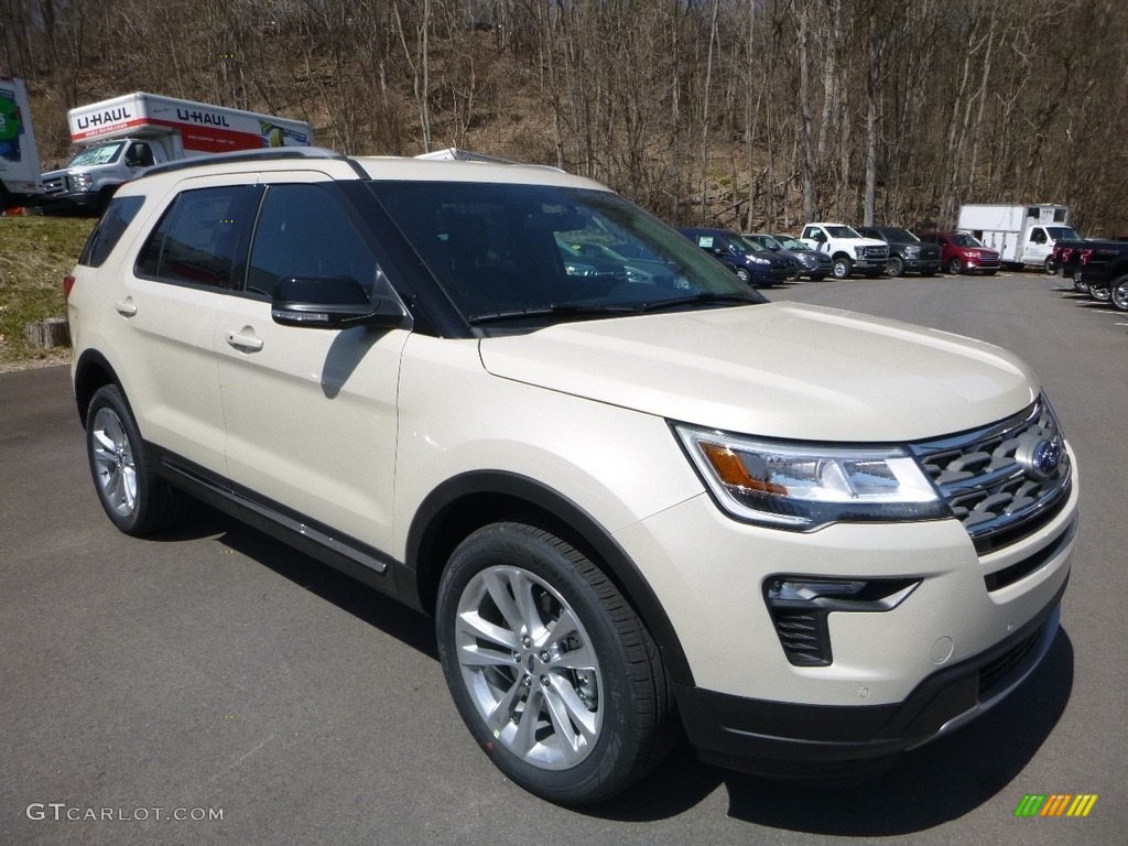 2018 Explorer XLT 4WD - Platinum Dune / Ebony Black photo #3