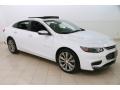 Summit White 2017 Chevrolet Malibu Premier