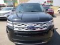 2018 Shadow Black Ford Explorer XLT 4WD  photo #4