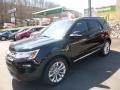 2018 Shadow Black Ford Explorer XLT 4WD  photo #5