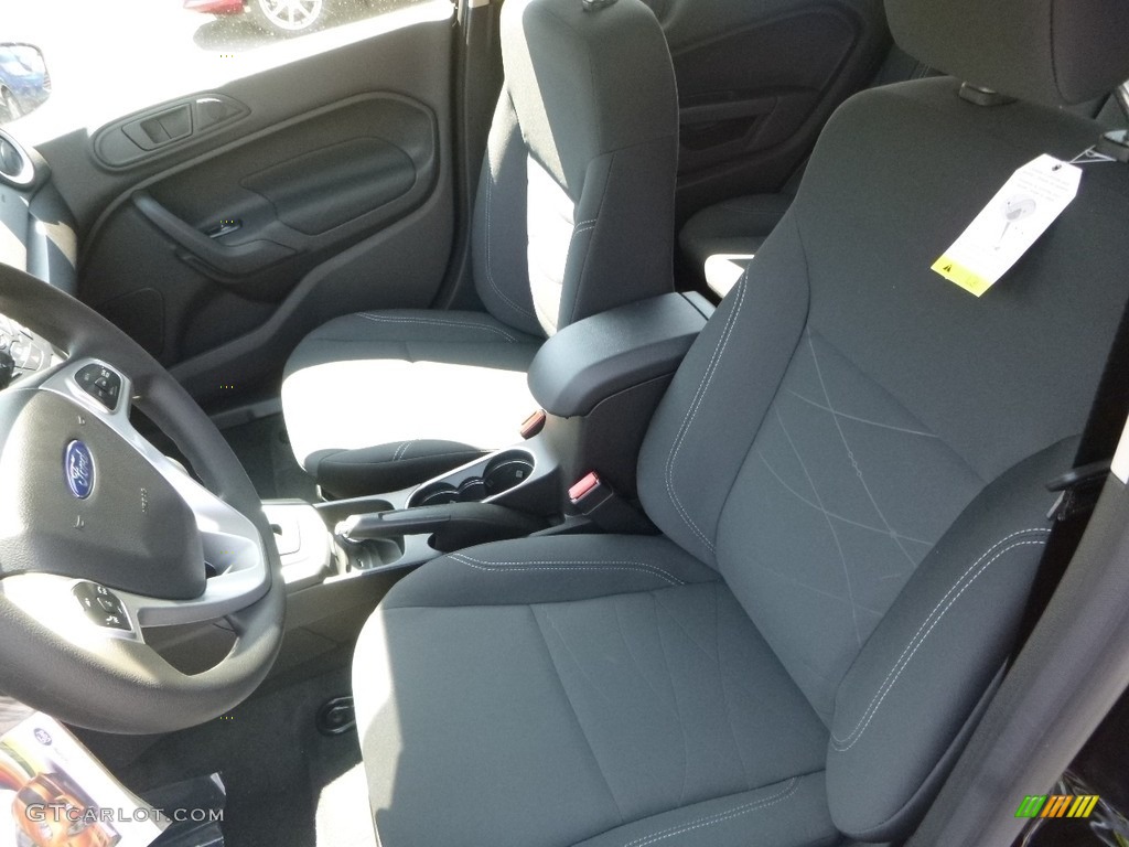 2018 Fiesta SE Hatchback - Shadow Black / Charcoal Black photo #12