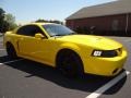 Screaming Yellow 2004 Ford Mustang Cobra Coupe Exterior