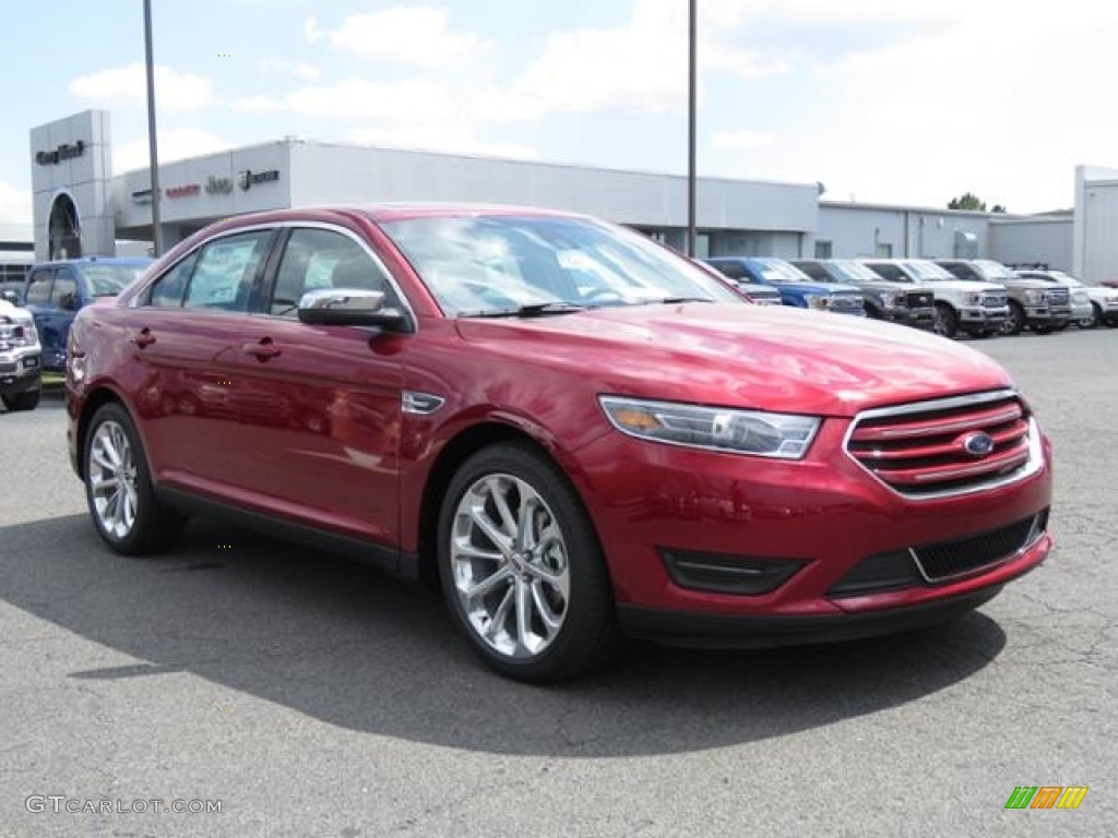 2018 Taurus Limited - Ruby Red / Charcoal Black photo #1