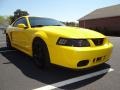 2004 Screaming Yellow Ford Mustang Cobra Coupe  photo #11