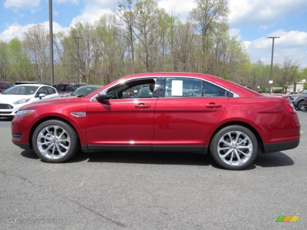 Ruby Red 2018 Ford Taurus Limited Exterior Photo #126603206