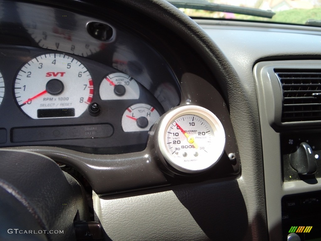 2004 Mustang Cobra Coupe - Screaming Yellow / Dark Charcoal photo #34