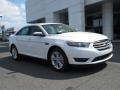 White Platinum 2018 Ford Taurus SEL