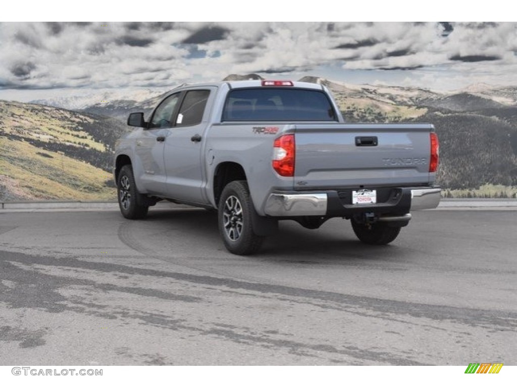 2018 Tundra SR5 CrewMax 4x4 - Cement / Black photo #3