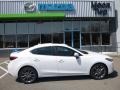 2018 Snowflake White Pearl Mica Mazda MAZDA3 Grand Touring 4 Door  photo #1