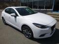 2018 Snowflake White Pearl Mica Mazda MAZDA3 Grand Touring 4 Door  photo #3