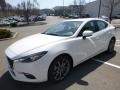 2018 Snowflake White Pearl Mica Mazda MAZDA3 Grand Touring 4 Door  photo #5