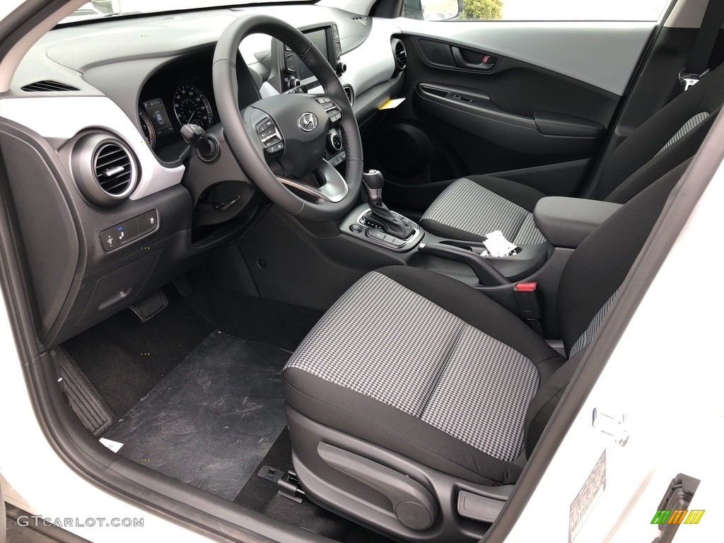Gray Interior 2018 Hyundai Kona SEL AWD Photo #126606284