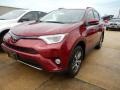 2018 Ruby Flare Pearl Toyota RAV4 XLE  photo #1