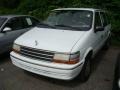 1993 Bright White Plymouth Voyager SE  photo #3