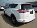 2018 Super White Toyota RAV4 LE  photo #2