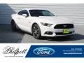 White Platinum 2017 Ford Mustang GT Coupe