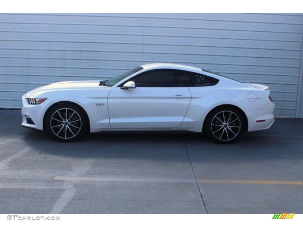 2017 Mustang GT Coupe - White Platinum / Ebony photo #6