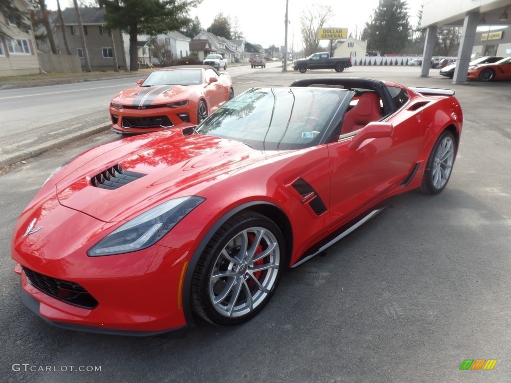 Torch Red 2019 Chevrolet Corvette Grand Sport Coupe Exterior Photo #126614919