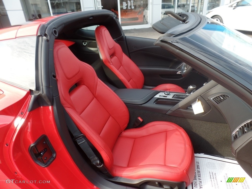 2019 Chevrolet Corvette Grand Sport Coupe Front Seat Photo #126615090
