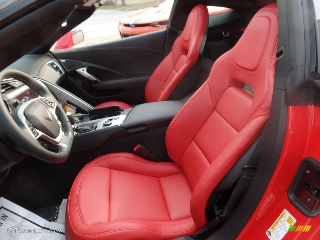 2019 Chevrolet Corvette Grand Sport Coupe Front Seat Photo #126615144