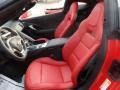 Adrenaline Red Front Seat Photo for 2019 Chevrolet Corvette #126615144