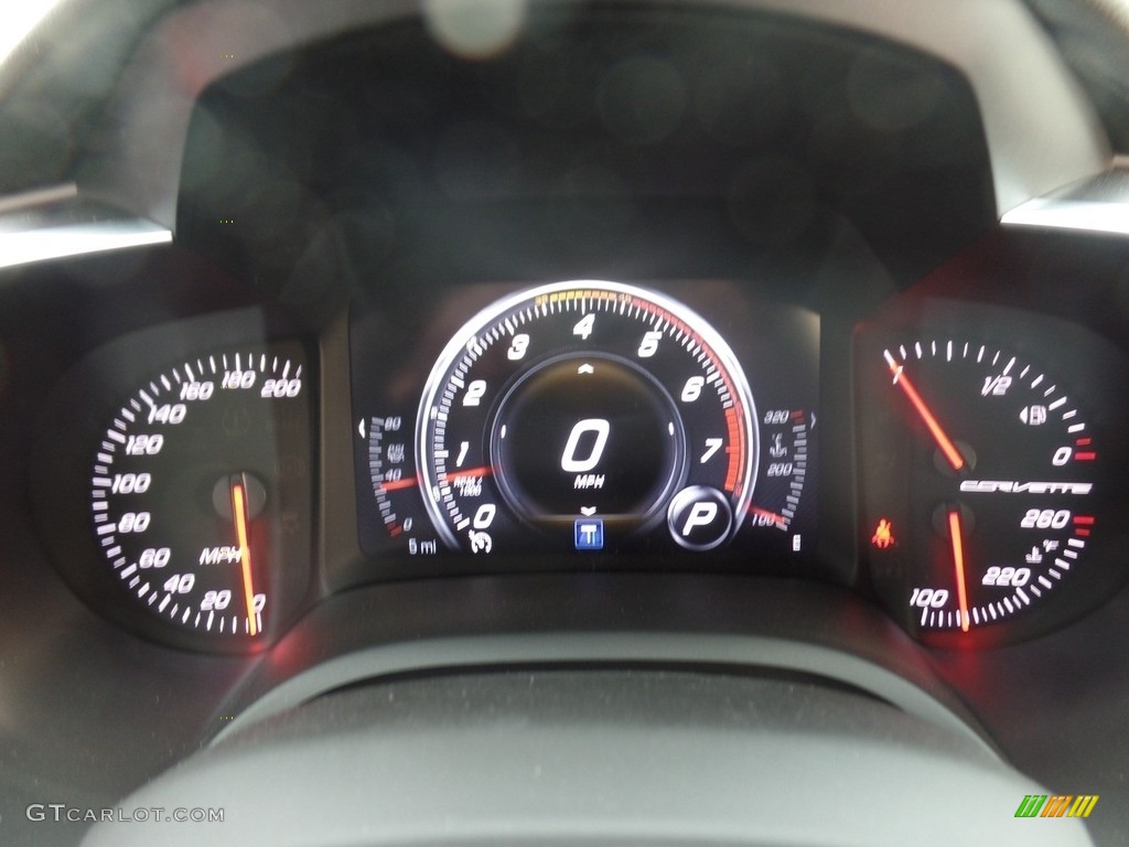 2019 Chevrolet Corvette Grand Sport Coupe Gauges Photo #126615537