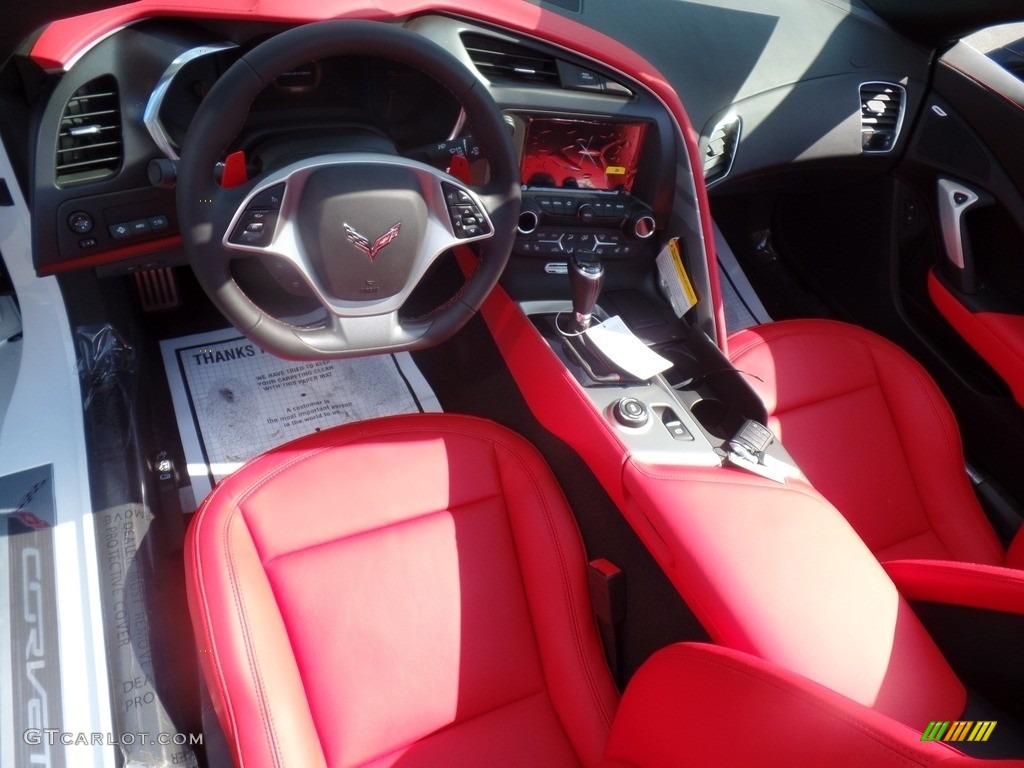 2019 Chevrolet Corvette Grand Sport Coupe Front Seat Photo #126616575