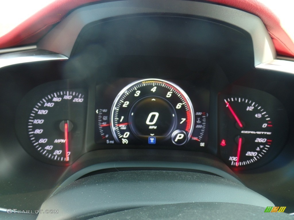 2019 Chevrolet Corvette Grand Sport Coupe Gauges Photo #126616797